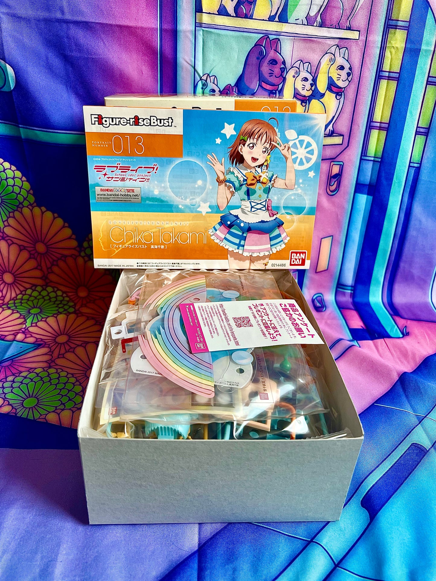 Model Kit - Figure-rise Bust - Love Live Sunshine - 13 Takami Chika - Bandai Namco - Non assemblé