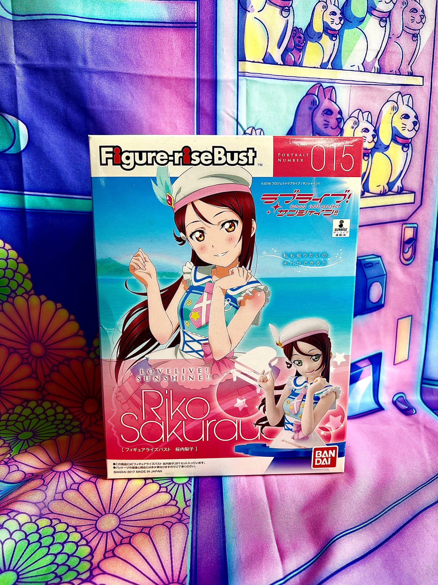 Model Kit - Figure-rise Bust - Love Live Sunshine - 15 Riko Sakurauchi - Bandai Namco - Non assemblé