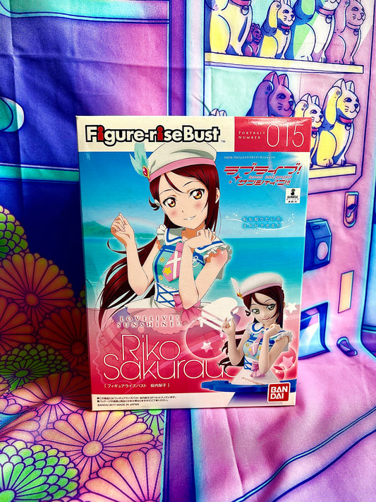 Model Kit - Figure-rise Bust - Love Live Sunshine - 15 Riko Sakurauchi - Bandai Namco - Unassembled