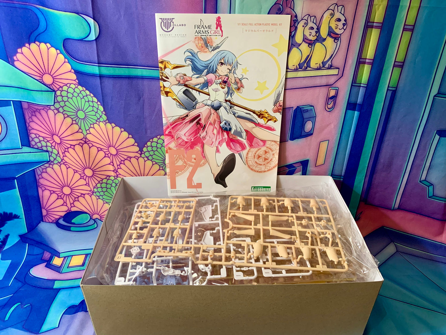 Model Kit - Megami Device x Frame Arms Girl F2 Magical Baselard - Kotobukiya - Non assemblé