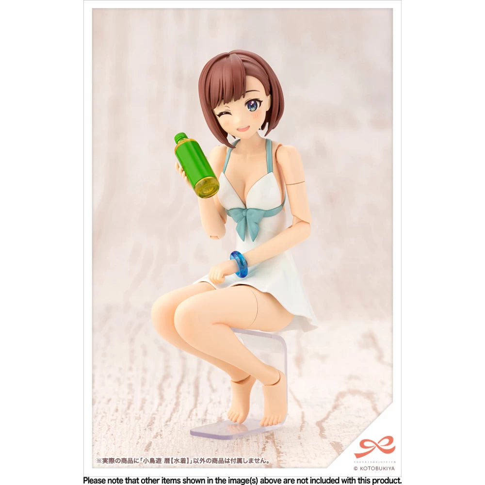 Model Kit - Sousai Shojo Teien - Takanashi Koyomi (Swimsuit) - Kotobukiya - Non assemblé