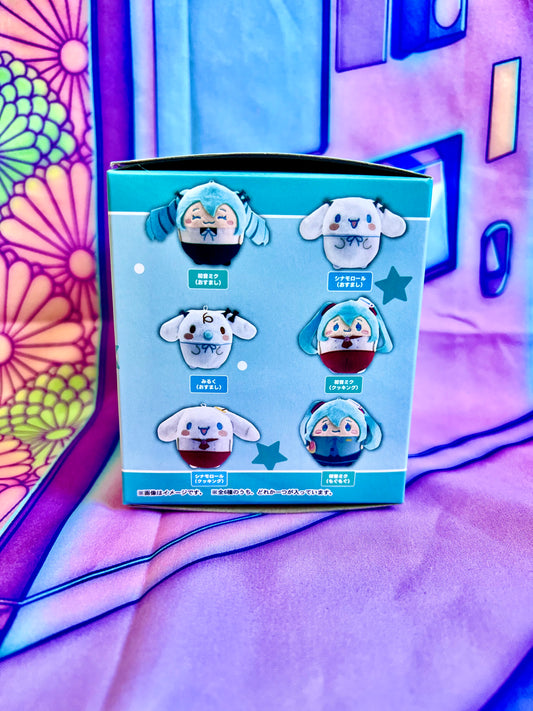 Hatsune Miku x Cinnamoroll - Fluffy Kororo Plush blind box Max Limited Vol.2 - Piapro x Sanrio