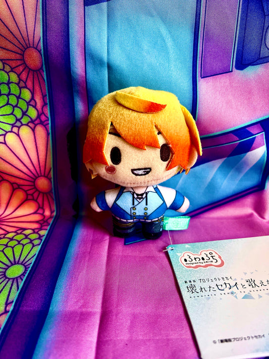 Plush Keychain - Project Sekai Colorful Stage ft. Hatsune Miku Movie - Tsukasa Tenma - Wonderlands x Showtime - SEGA - 10cm
