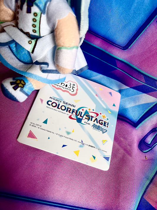 Plush Keychain - Project Sekai Colorful Stage ft. Hatsune Miku - More more Jump - Shizuku Hinomori - Sega - 13cm