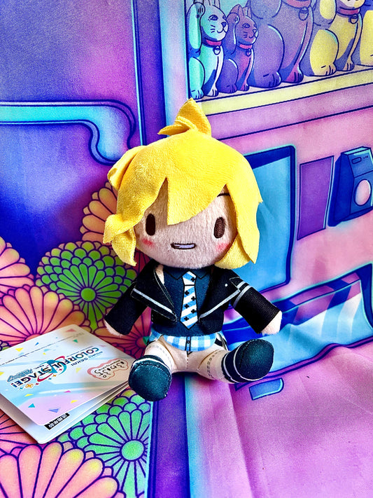 Plush Keychain - Project Sekai Colorful Stage ft. Hatsune Miku Movie - Len Kagamine - Virtual Singers - SEGA