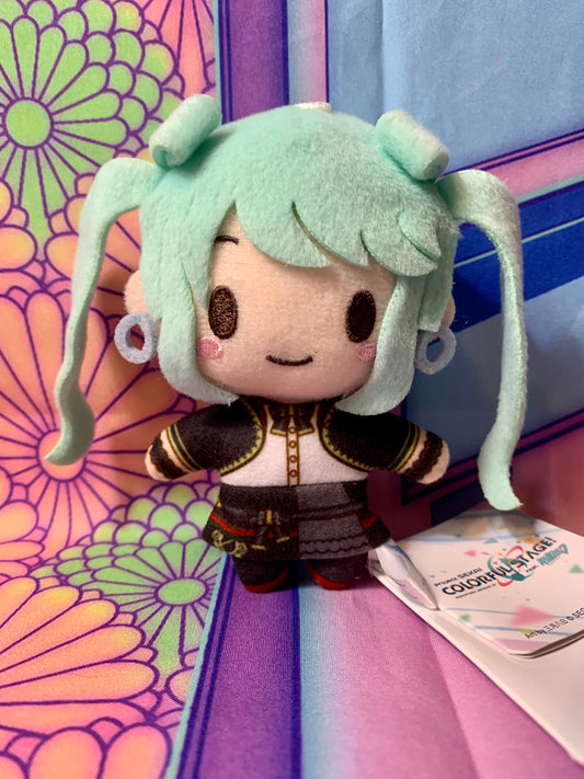 Plush Keychain - Project Sekai Colorful Stage ft. Hatsune Miku - Hatsune Miku - Vivid BAD SQUAD - SEGA - 10cm - new
