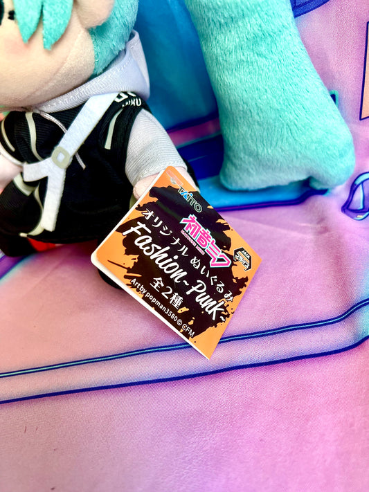 Plush - Hatsune Miku - Fashion Punk - Taito - 19cm - New