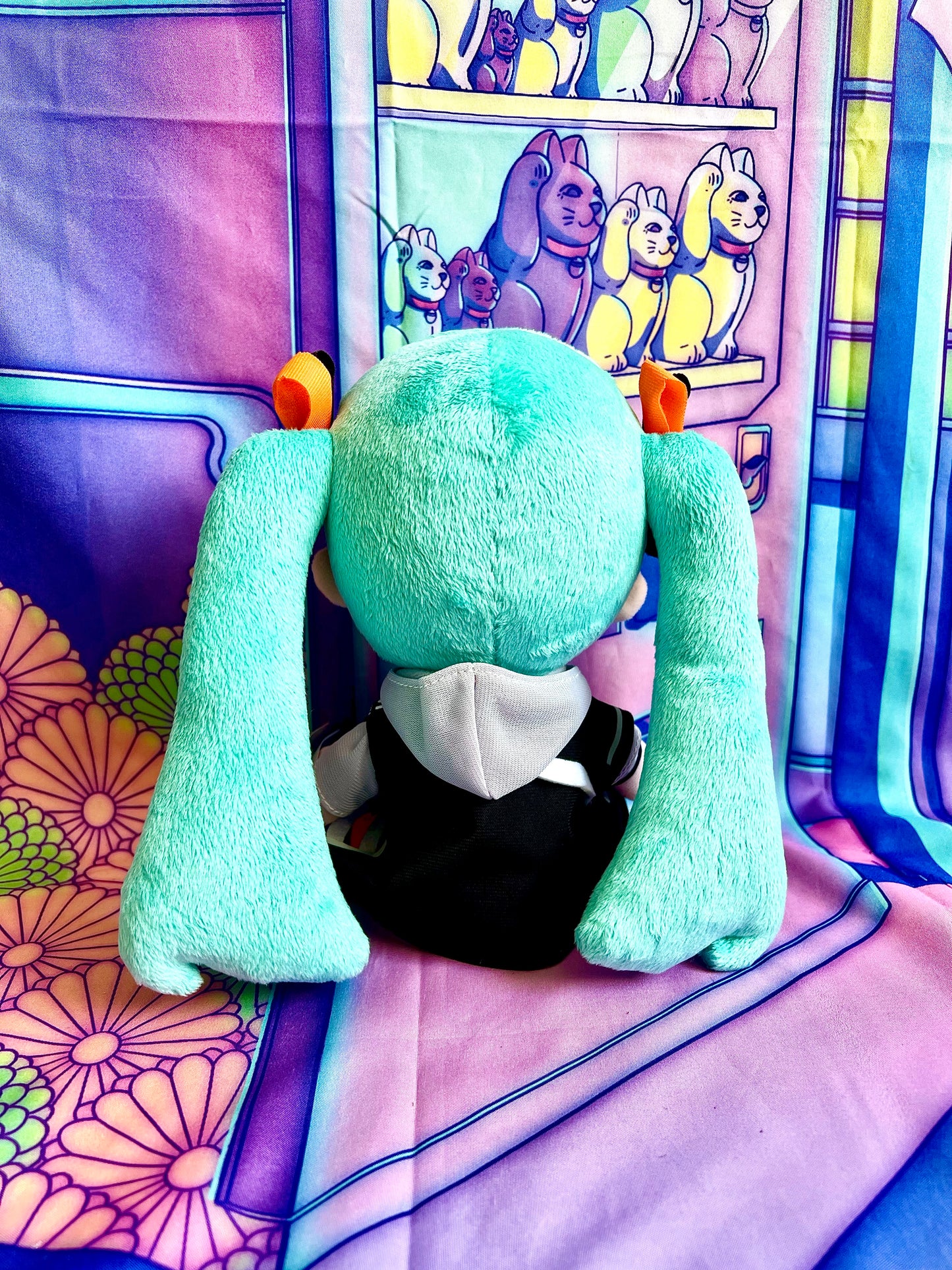 Plush - Hatsune Miku - Fashion Punk - Taito - 19cm - New