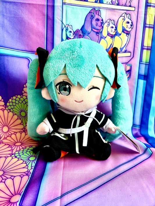 Plush - Hatsune Miku - Fashion Punk Wink - Taito - 19cm - New