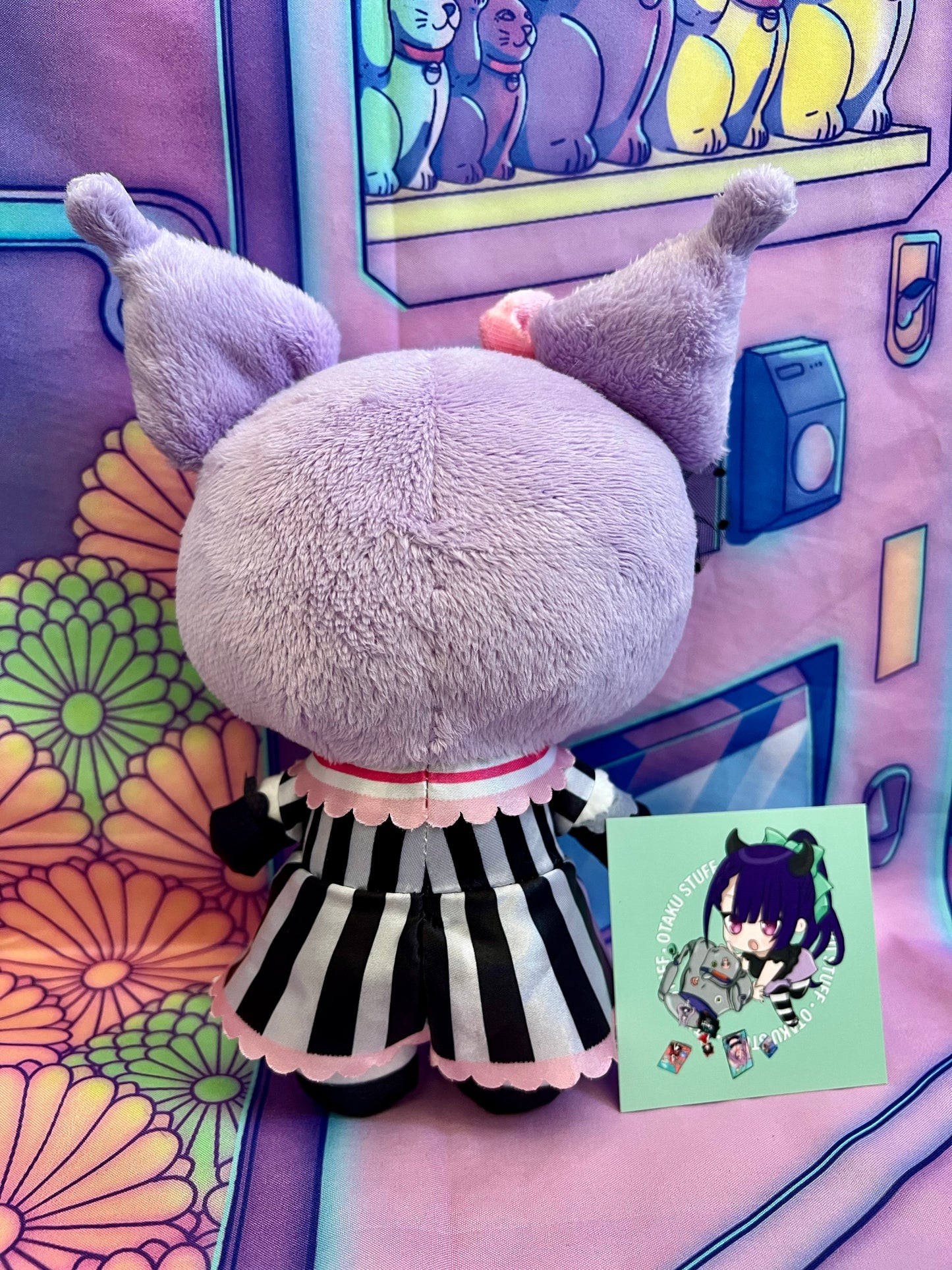 Peluche / Plush - Kuromi Delusion Missy Gothic Style Doll Wink - Sanrio x Furyu - 20 cm - Occasion