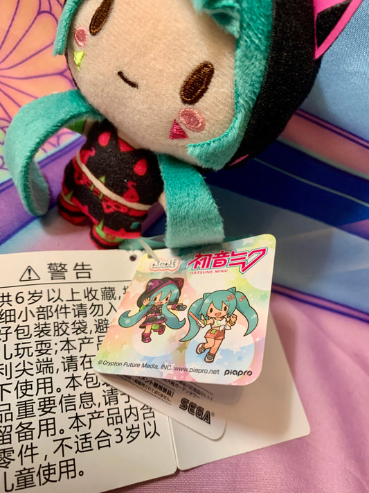 Plush Keychain - Hatsune Miku: Live Stage - SEGA - 10cm