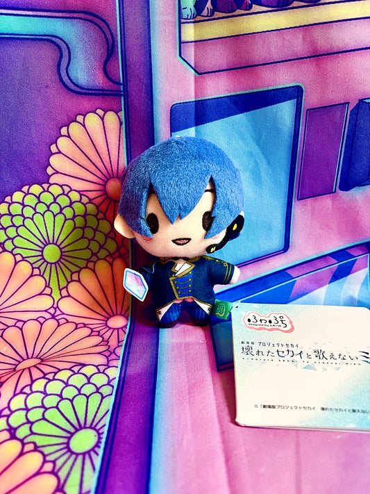 Plush Keychain - Project Sekai Colorful Stage ft. Hatsune Miku Movie - Kaito - SEGA - 10cm