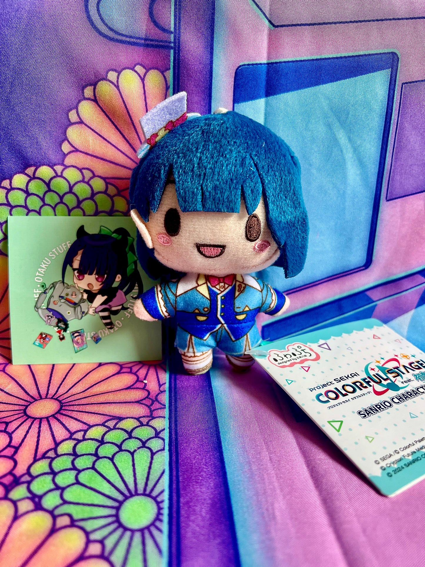 Nui Plush - Project Sekai Colorful Stage ft. Hatsune Miku x Sanrio - Haruka Kiritani - More more Jump - SEGA - 10cm