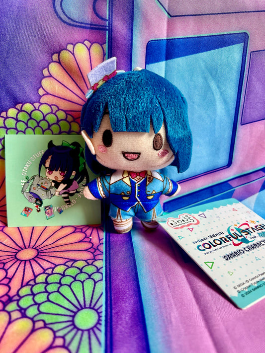 Plush Keychain - Project Sekai Colorful Stage ft. Hatsune Miku x Sanrio - Haruka Kiritani - More more Jump - SEGA - 10cm