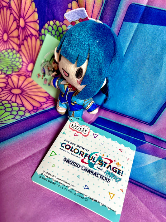 Plush Keychain - Project Sekai Colorful Stage ft. Hatsune Miku x Sanrio - Haruka Kiritani - More more Jump - SEGA - 10cm