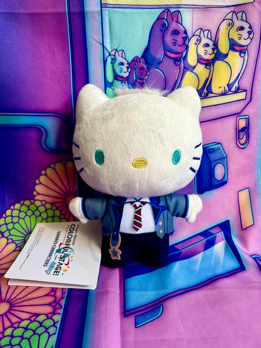 Plush Keychain - Project Sekai Colorful Stage ft. Hatsune Miku x Sanrio - Leo/Need - Dear Daniel x Ichika - Sega - 15cm
