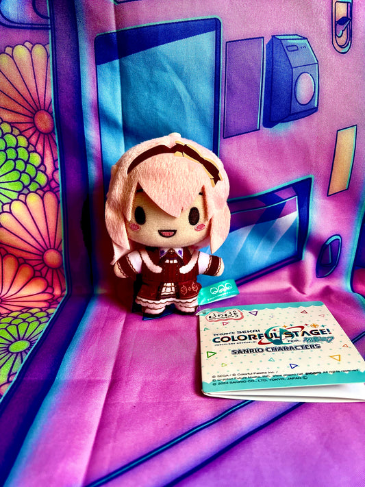 Plush Keychain - Project Sekai Colorful Stage ft. Hatsune Miku x Sanrio - Luka Megurine - Virtual Singer Vol.2 - SEGA - 10cm
