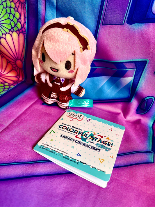 Plush Keychain - Project Sekai Colorful Stage ft. Hatsune Miku x Sanrio - Luka Megurine - Virtual Singer Vol.2 - SEGA - 10cm