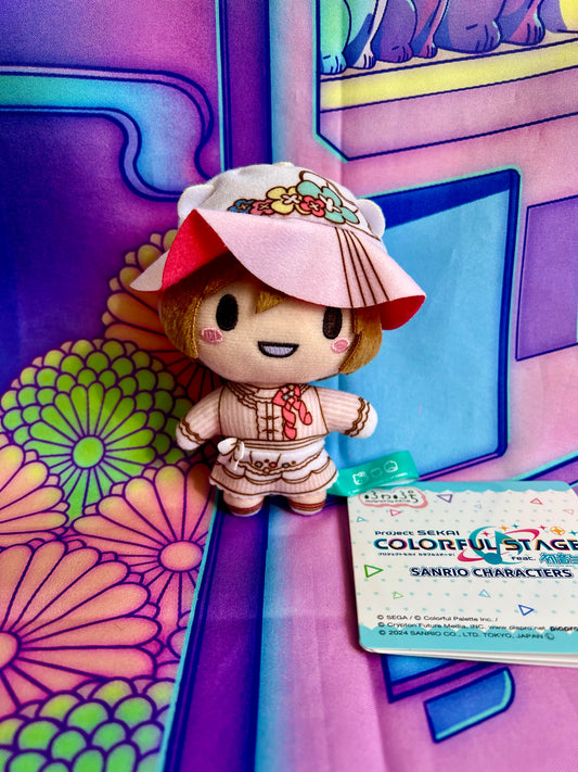 Plush Keychain - Project Sekai Colorful Stage ft. Hatsune Miku x Sanrio - Meiko - Sega - 10cm