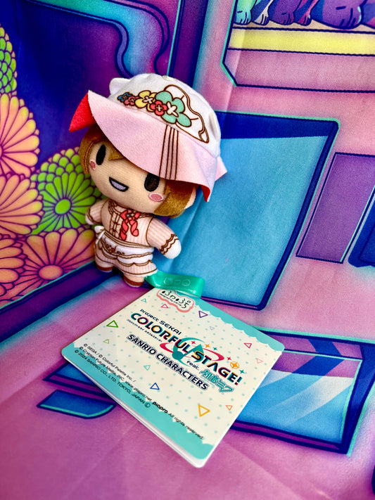Plush Keychain - Project Sekai Colorful Stage ft. Hatsune Miku x Sanrio - Meiko - Sega - 10cm