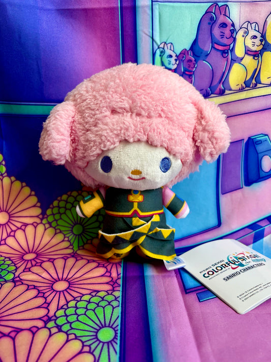 Plush Keychain - Project Sekai Colorful Stage ft. Hatsune Miku x Sanrio - My sweet Piano x Luka - Sega - 15cm