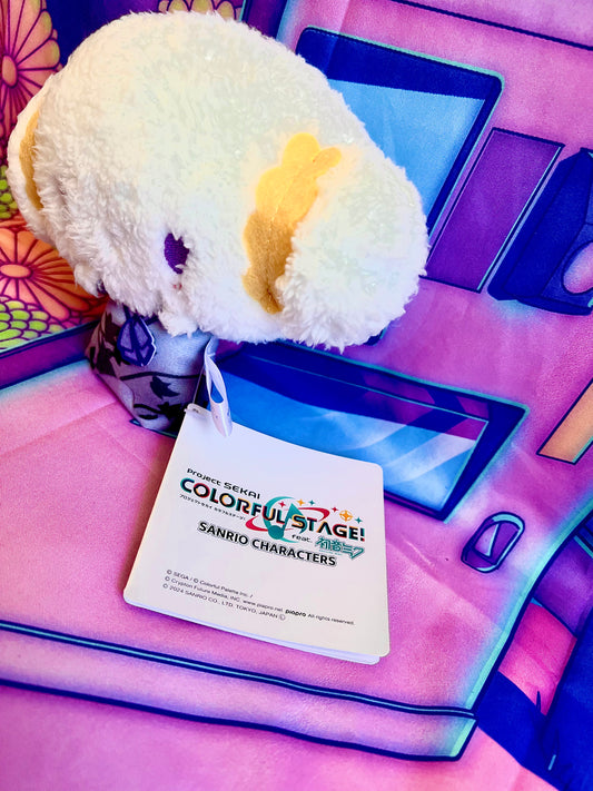 Plush Keychain - Project Sekai Colorful Stage ft. Hatsune Miku x Sanrio - Nightcord at 25 - Cogimyun x Mafuyu - Sega - 15cm