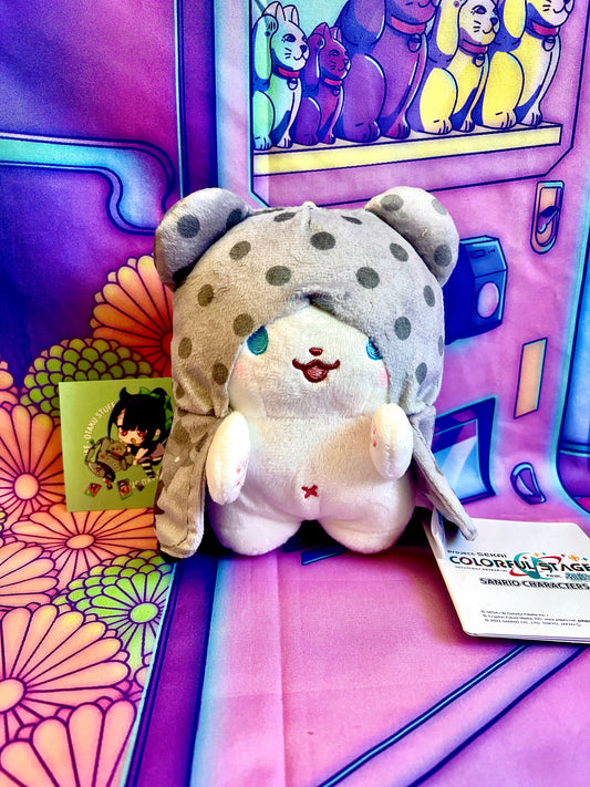 Plush Keychain - Project Sekai Colorful Stage ft. Hatsune Miku x Sanrio - Nightcord at 25 - Marumofubiyori x Kanade - Sega - 15cm