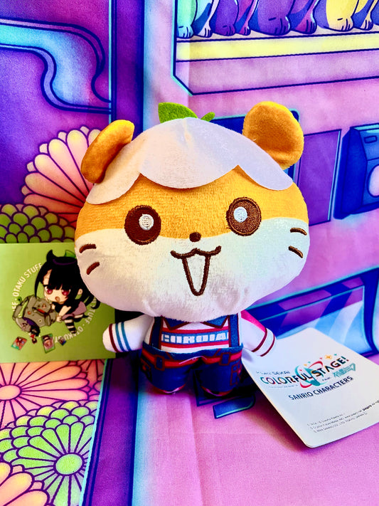 Plush Keychain - Project Sekai Colorful Stage ft. Hatsune Miku x Sanrio - Vivid Bad Squad - Corocorokuririn x Kohane - Sega - 15cm