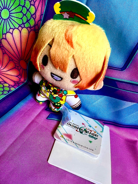 Plush Keychain - Project Sekai Colorful Stage ft. Hatsune Miku - Tsukasa Tenma - Wonderlands x Showtime - SEGA - 10cm