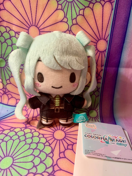 Plush Keychain - Project Sekai Colorful Stage ft. Hatsune Miku - Vivid BAD SQUAD - Hatsune Miku - SEGA - 10cm - New