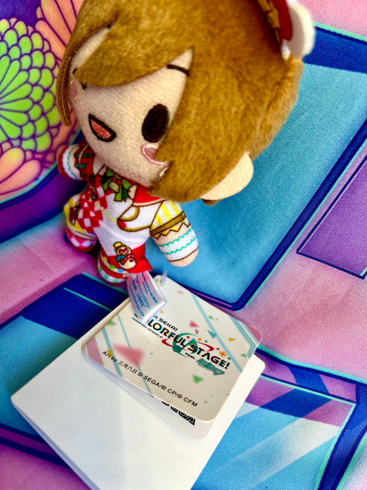 Plush Keychain - Project Sekai Colorful Stage ft. Hatsune Miku - Wonderlands x Showtime - Meiko - Sega - 10cm