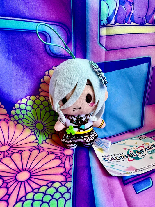 Plush Keychain - Project Sekai ft. Hatsune Miku - Shizuku Hinomori - More more Jump - 1st edition (with string)