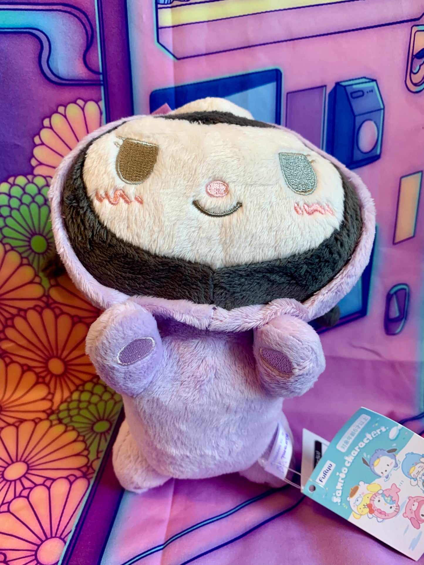 Plushie - Kuromi - Ice Friends Dressup Series - Sanrio - Furyu - Neuve