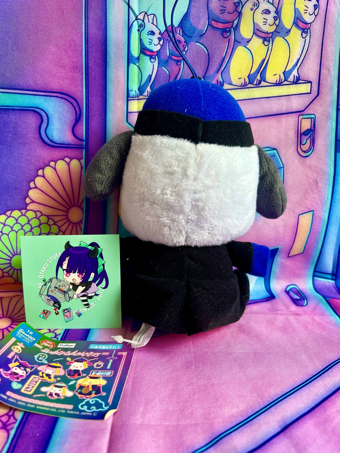 Peluche / Plush - Pochacco - Limited Halloween 2020 Jiangshi Night! - Furyu x Sanrio - 16 cm - Neuve