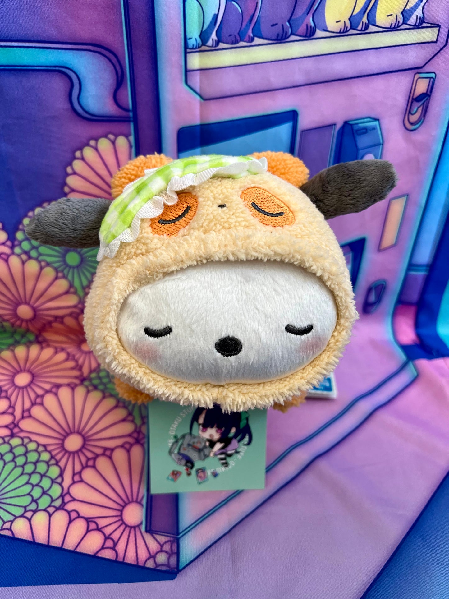 Peluche / Plush - Pochacco Sleepy Animal pyjamas - Sanrio x Furyu - 13x18 cm - Neuve
