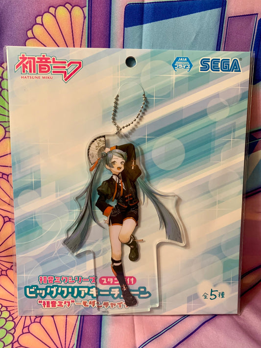 Acrylic Keychain Hatsune Miku Modern China (A) - Vocaloid - Piapro x Sega - New