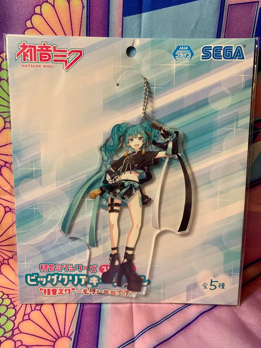 Acrylic Keychain Hatsune Miku Modern China (C) - Vocaloid - Piapro x Sega - New