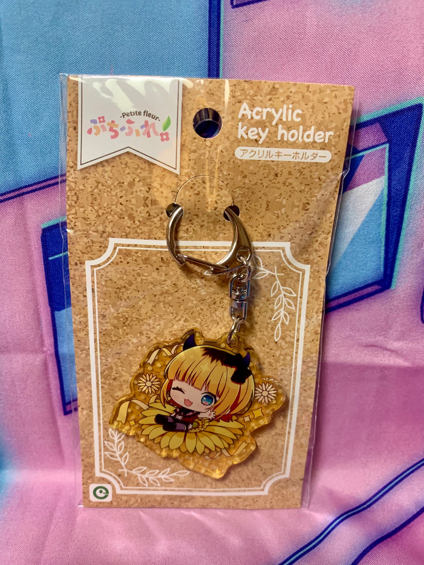 Porte clés / Keychain Oshi No Ko - Memcho - 6cm - Petite Fleur - Neuf
