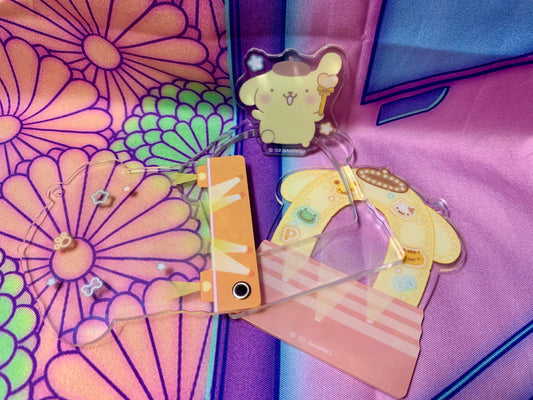 Acrylic Keychain Pompompurin - Idol Stage - Sanrio 2022 - Very good condition