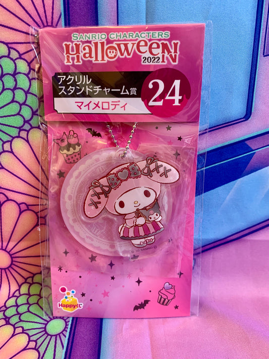Acrylic Stand keychain - My Melody - Happy Kuji 2022 Halloween - Sanrio - New