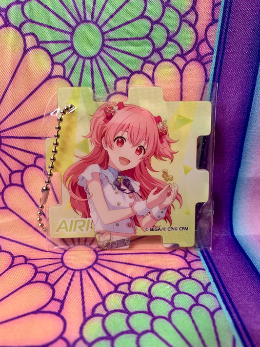 Acrylic Keychain Project Sekai Colorful Stage ft. Hatsune Miku - Airi Momoi - More more Jump - sega