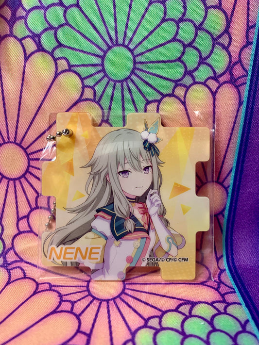 Acrylic key ring / acrylic Keychain Project Sekai Colorful Stage ft. Hatsune Miku - Nene Kusanagi - Wonderlands x Showtime - sega