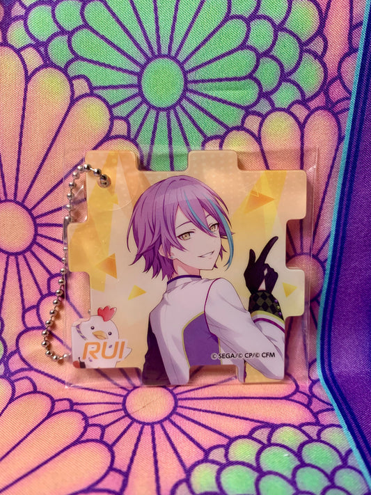 Acrylic key ring / acrylic Keychain Project Sekai Colorful Stage ft. Hatsune Miku - Rui Kamishiro - Wonderlands x Showtime - sega