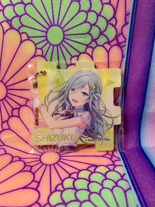 Acrylic key ring / acrylic Keychain Project Sekai Colorful Stage ft. Hatsune Miku - Shizuku Hinomori - More more Jump - sega