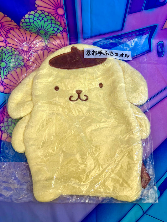 Hand Towel - Pompompurin - Sanrio - Atari Kuji 8 - 25x27cm