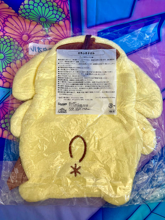 Hand Towel - Pompompurin - Sanrio - Atari Kuji 8 - 25x27cm
