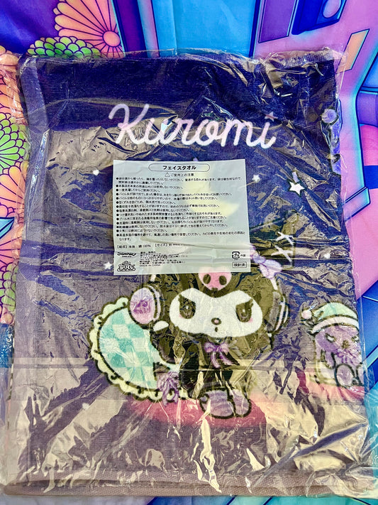 Face Towel - Kuromi - Sanrio - Atari Kuji 12 - 80*34cm