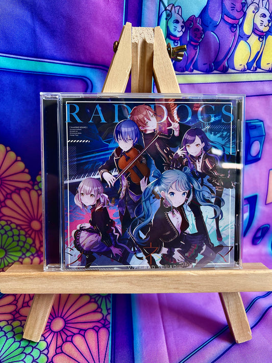 Single CD - Project Sekai Colorful Stage ft. Hatsune Miku - Vivid Bad Squad - Rad dogs / Cinema - Used TBE