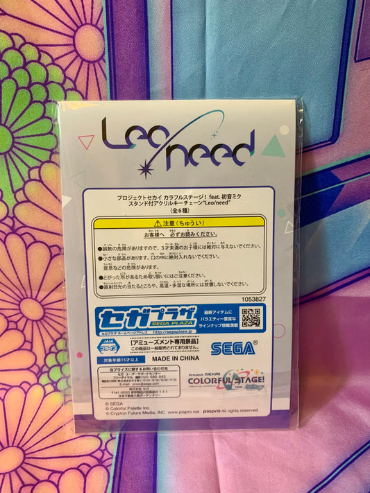 Acrylic Stand / Acrylic Stand - Project Sekai Colorful Stage ft. Hatsune Miku - Leo/Need - Sega - 8cm - New