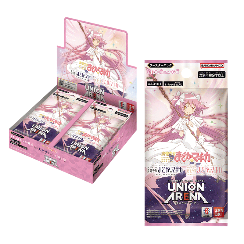 Union Arena TCG - Puella Magi Madoka Magica - Booster Box (16 Boosters of 8 cards) - Bandai